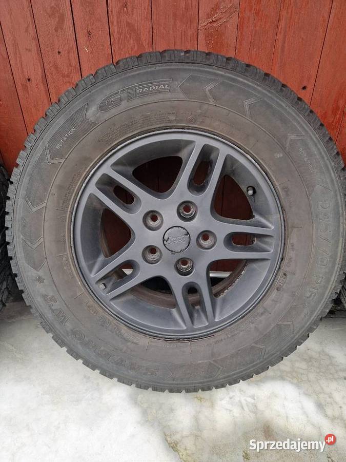 Koła felgi Jeep 245 70 16r zimowe 4 Sobieszyn