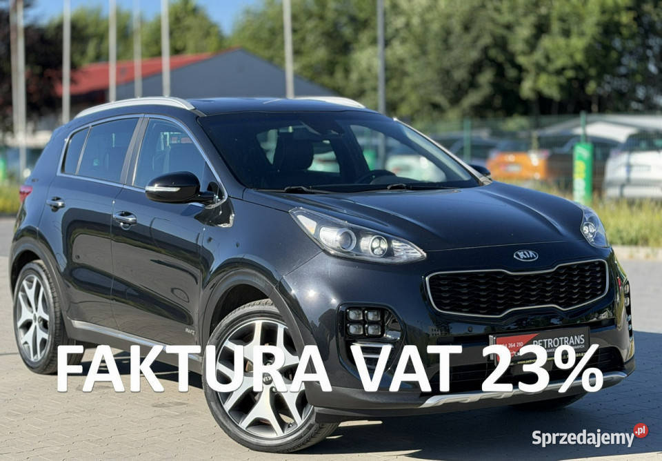 Kia Sportage 20 136 LED GTLINE 4x4 AWD Nawigacja elektrochrom. lusterka boczne sprzedam