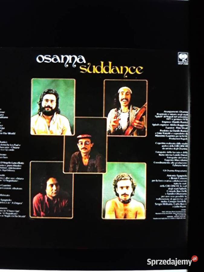 Archiwum włoskiego Prog Rocka OSANNA Suddance Płyty i kasety Rzeszów