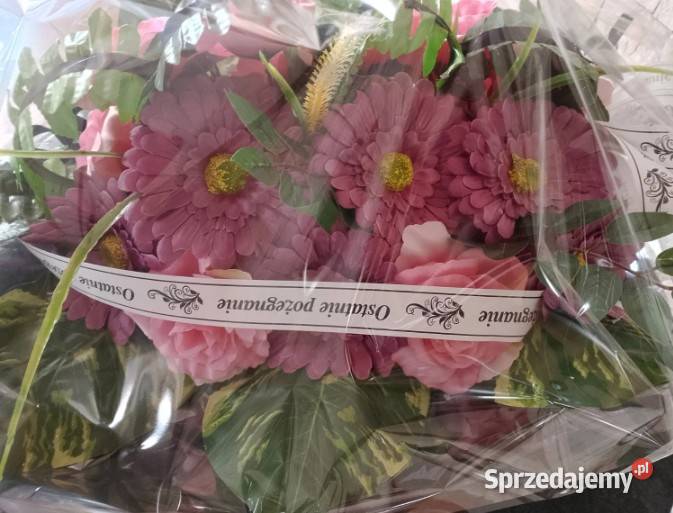 Wiązanka pogrzebowa Tuchola