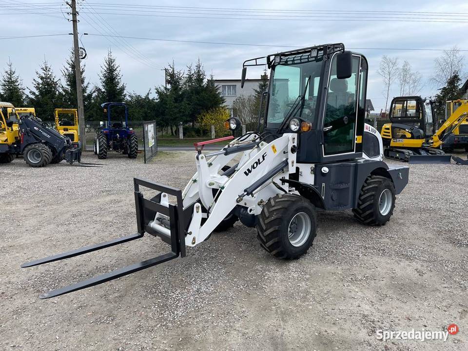 Ładowarka przegubowa WOLF WL100 NOWA Raty nieuszkodzony Olsztyn sprzedam