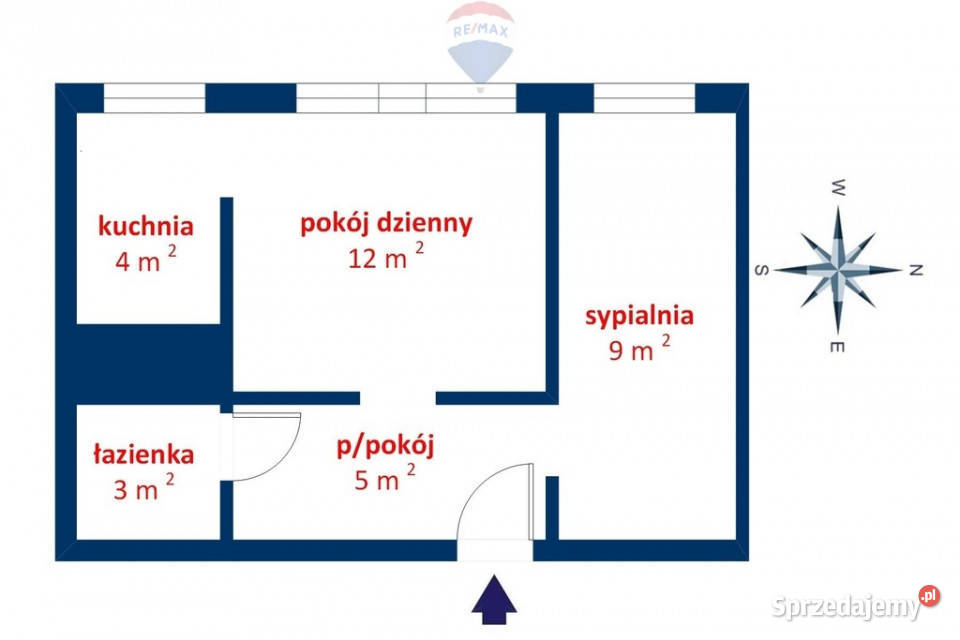 Mieszkanie 33m2 udział 12 Skierniewice Liczba pokoi 2 Sprzedaż
