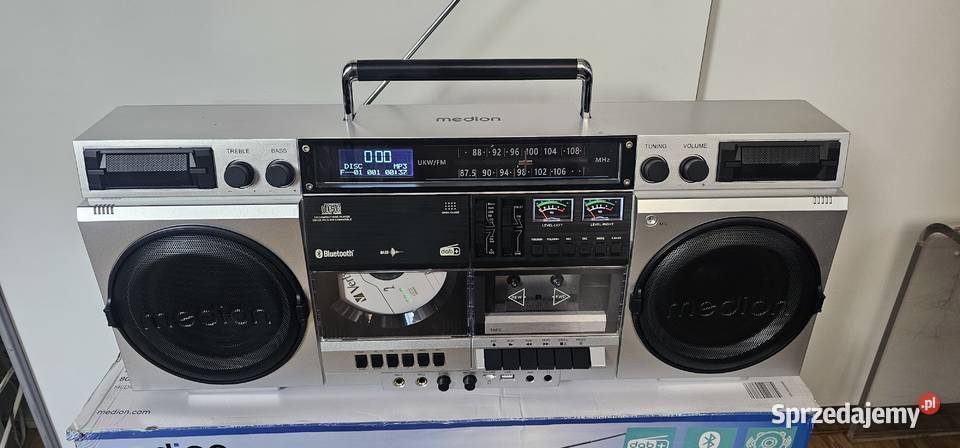 Retro BOOMBOX MD44538 Radio DAB FM BLUETOOTH lubuskie sprzedam