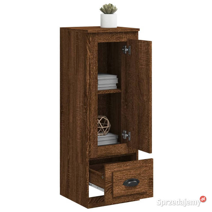 Szafka brązowy dąb 36x355x1035 materiał mazowieckie Warszawa