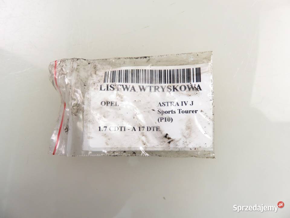 LISTWA WTRYSKOWA OPEL ASTRA IV J 17 CDTI A 17
