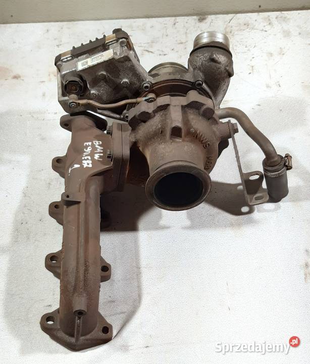 TURBOSPRĘŻARKA TURBINA BMW E60 E81 E87 E90 E91 dolnośląskie Mielęcin
