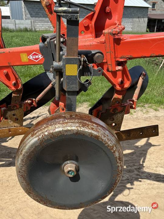Plug obrotowy 4 skibowy kuhn master 100 Kalisz