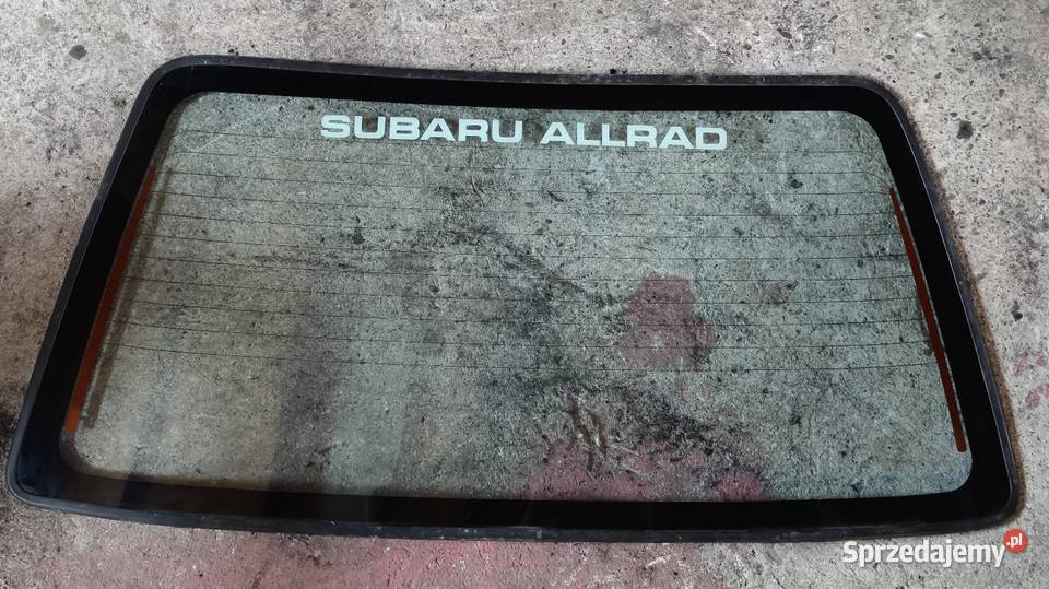 Subaru justy I kad 1991 szyba tył tylna klapy Skoczów
