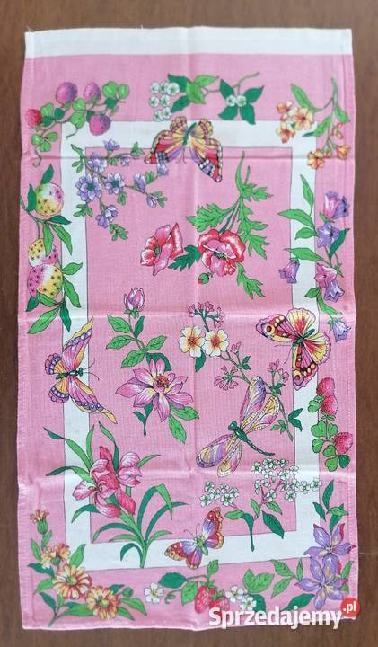 Makatka serwetka ściereczka lniana Ścierki Łódź