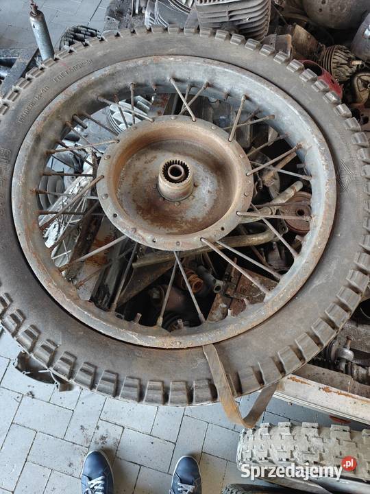 BMW DKW Zundap M72 Awo koło tyl Pozostałe Części i akcesoria motocyklowe Zamość