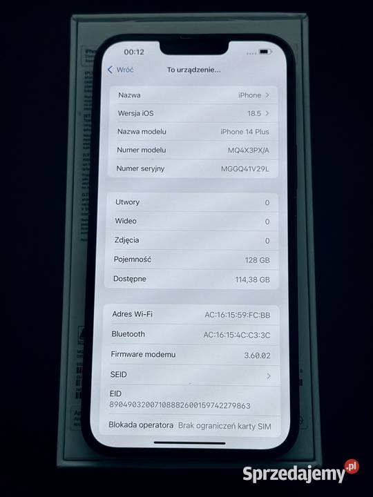 Iphone 14Plus 128GB 90kondycji Kraków