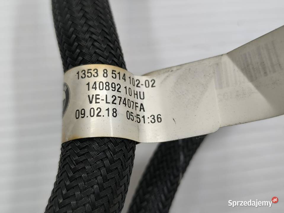 PRZEWÓD PALIWA WTRYSKÓW BMW F30 F31 LIFT 190 sprzedam