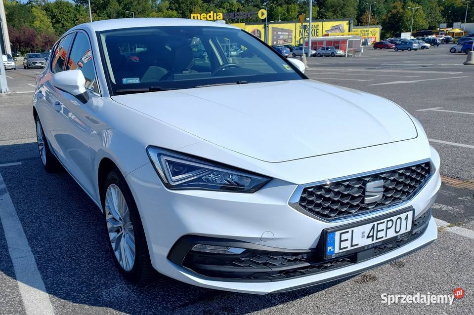 Seat Leon 2021 150 15 TSI Xcellence asystent pasa ruchu Łódź