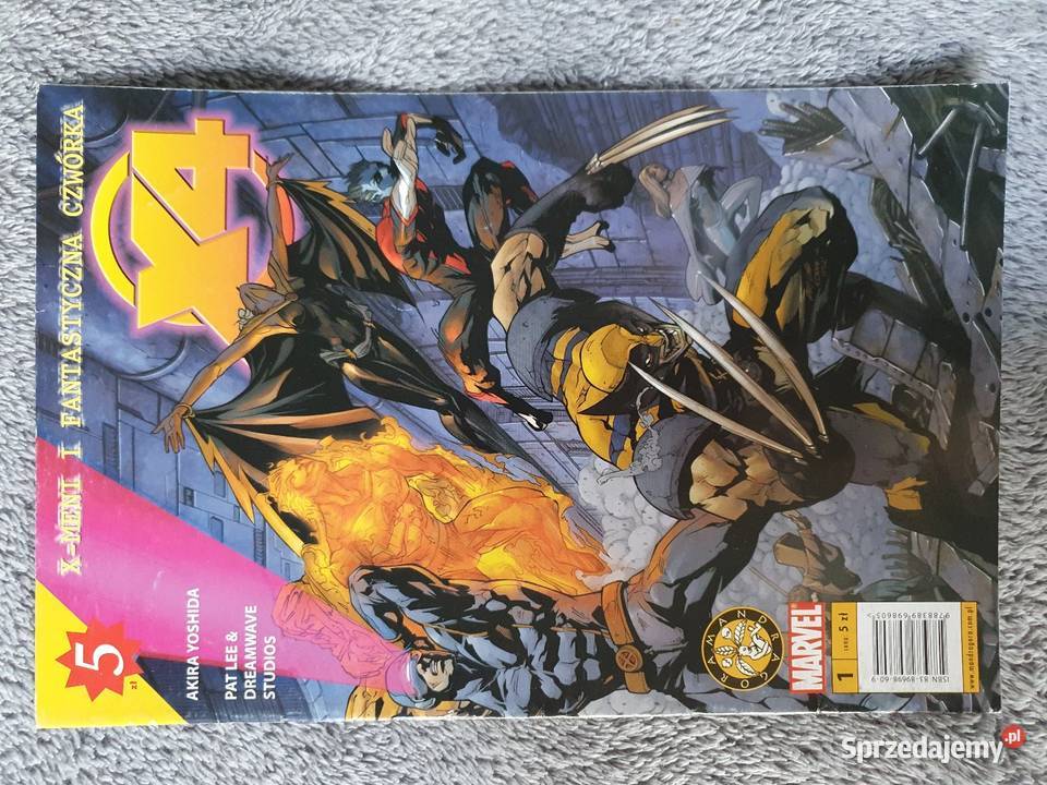 X4 XMani i Fantastyczna Czwórka komplet 5 Gdynia