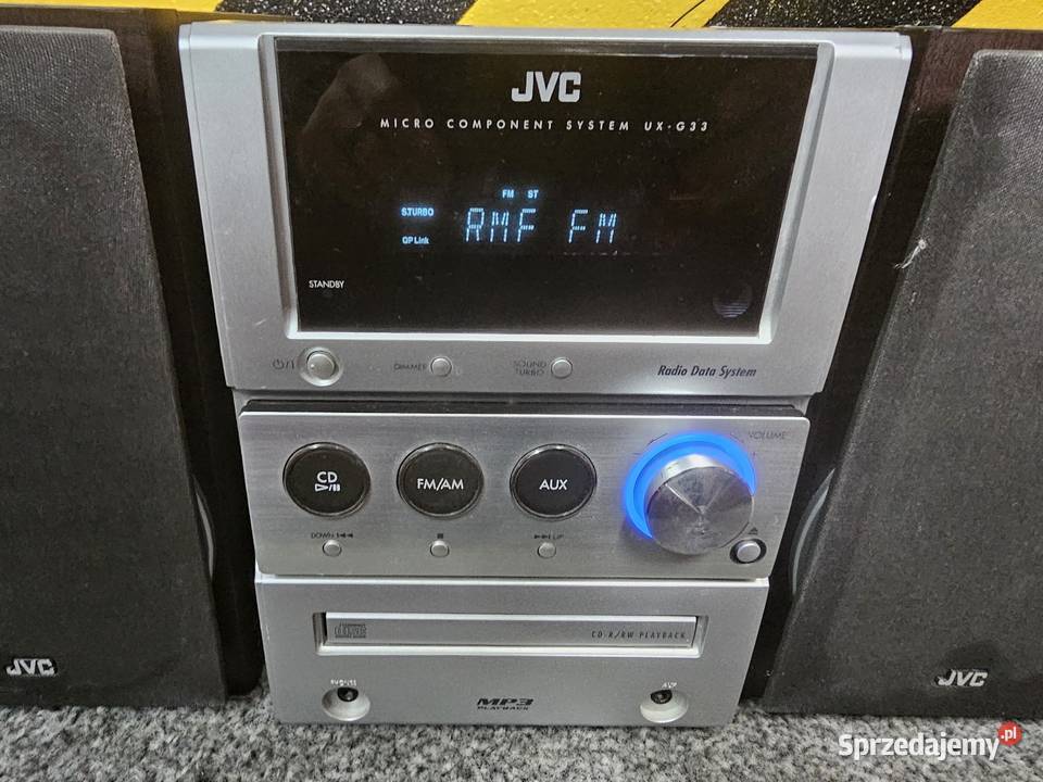 Wieża stereo JVC UXG33 wysyłka małopolskie Kraków