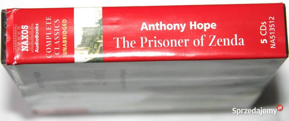 Audiobook The Prisoner of Zenda Hope Anthony 5CD Szczerbice sprzedam