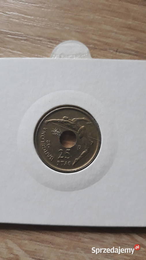 25 Peset Hiszpania 1991 r Konin