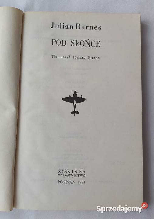 POD SŁOŃCE Julian Barnes Hajnówka