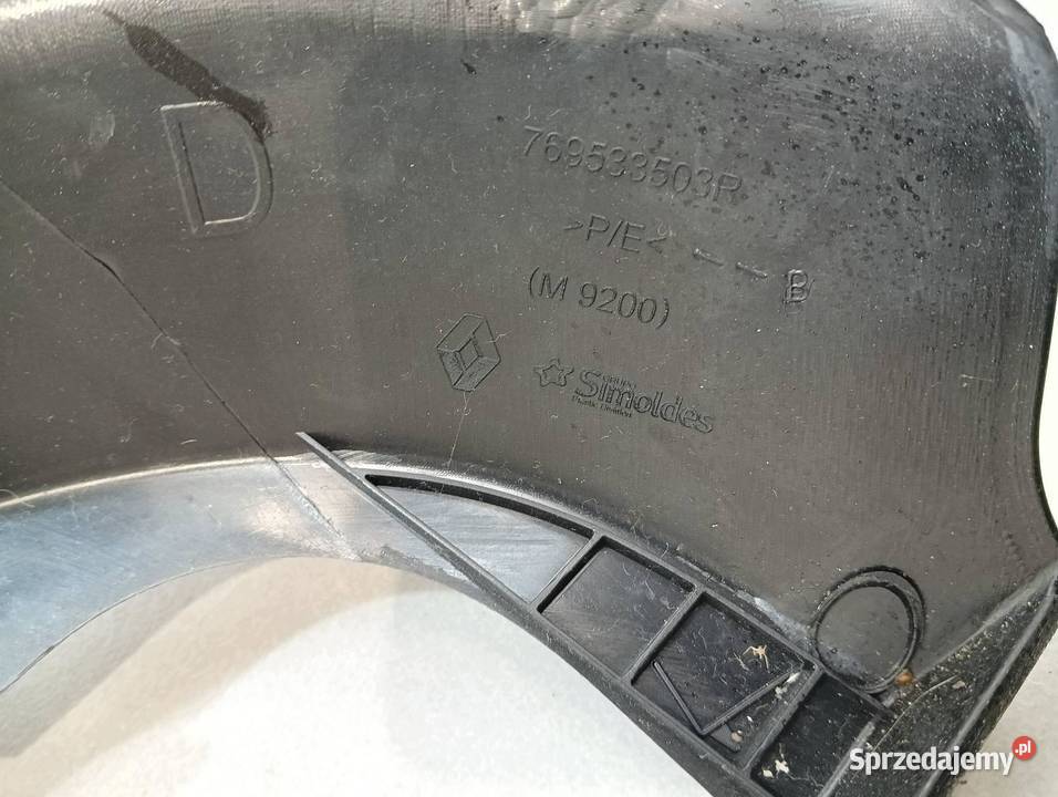 OSŁONA PROGU LEWA PRAWA KOMPLET Renault Captur
