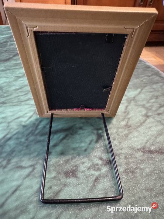 Św Krzyż hostia pamiątka z czasów PRL Vintage Częstochowa