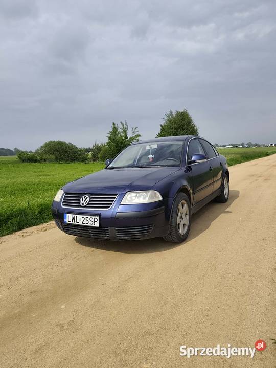 Samochód Volkswagen Passat B5 Sedan 20 BG 2004r osobowe Pozostałe Pogorzelec