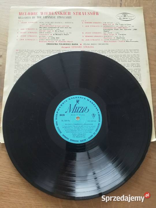 Płyta winylowa Melodie Wiedeńskich Straussów Płyty i kasety Gdańsk