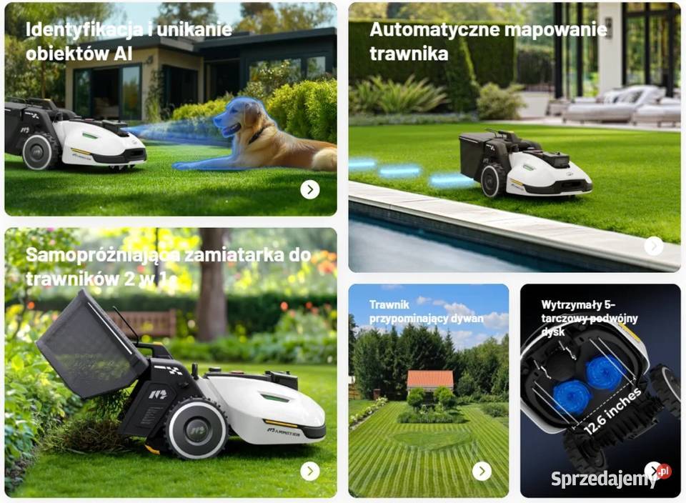 Robot koszący z KOSZEM YUKA 2000 model 2025 3 małopolskie Gorlice