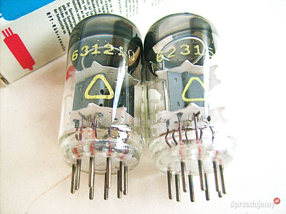 RFT ECC83 12AX7 Audio HiFi Mocna PARA Wzmacniacze i pokrewne Porąbka