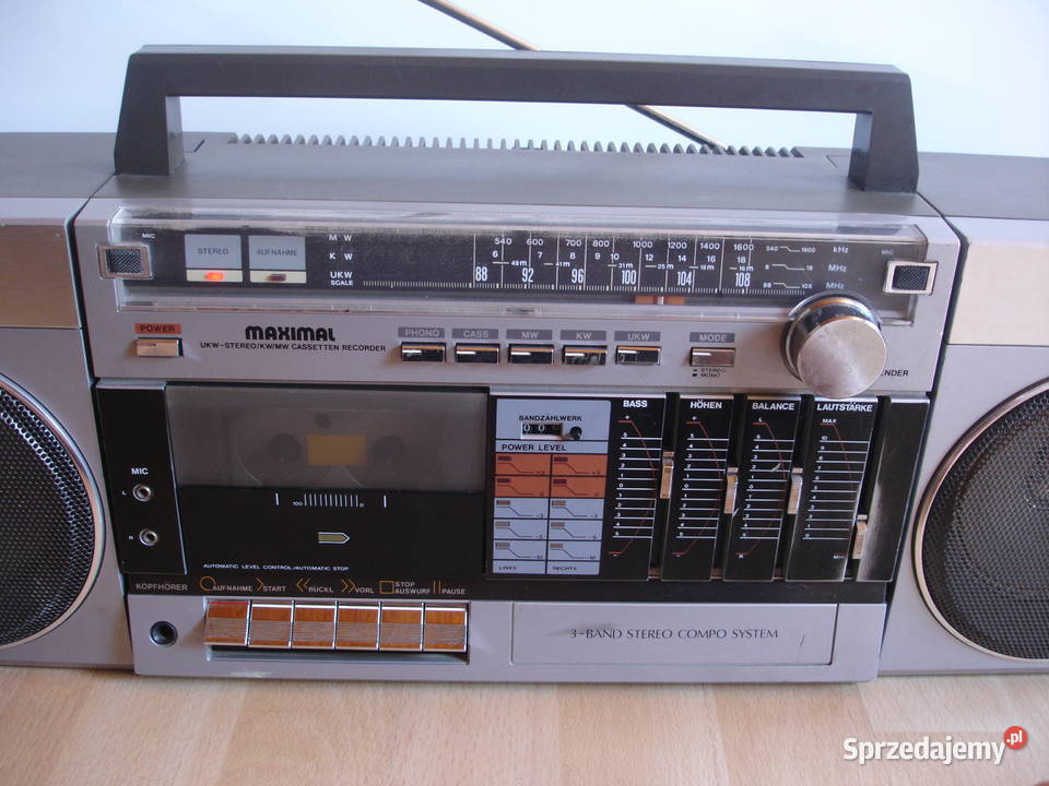 Radiomagnetofon MAXIMAL 3090 Zielona Góra