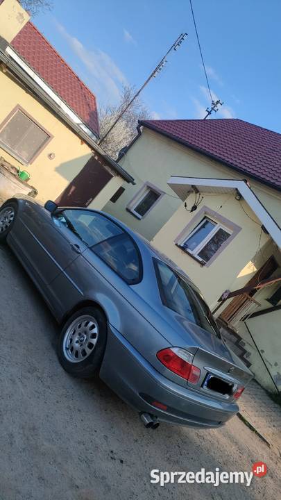 BMW E46 w wersji Coupe z 2003 roku Samochód Strzelin