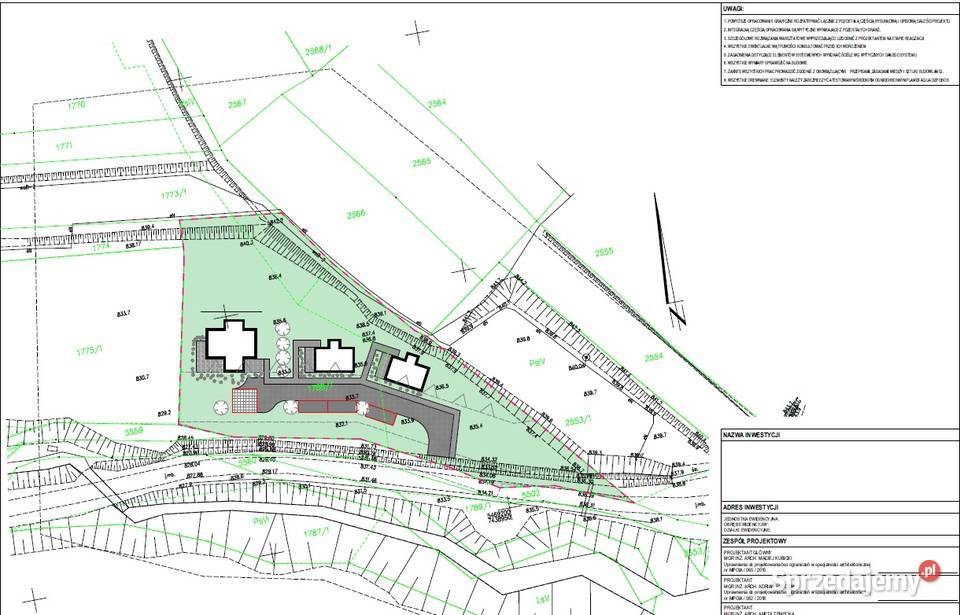 Piękna działka budowlana widok na góry i dolinę Rzepiska