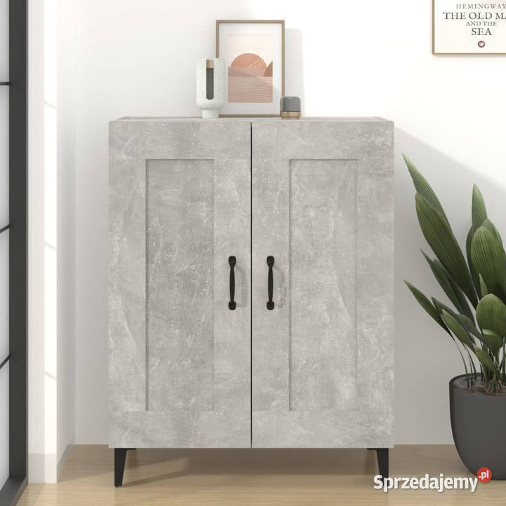 Szafka szarość betonu 695x34x90 materiał Warszawa