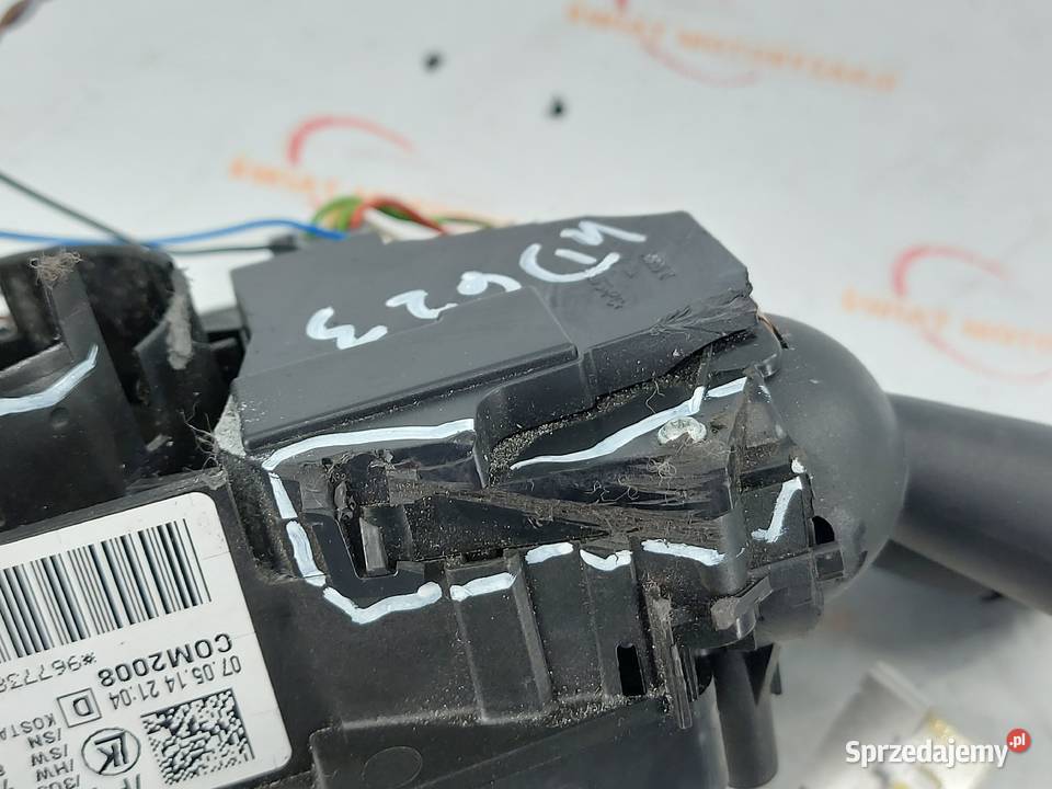 CITROEN DS3 12r przełącznik zespolony 9673881ZD sprzedam