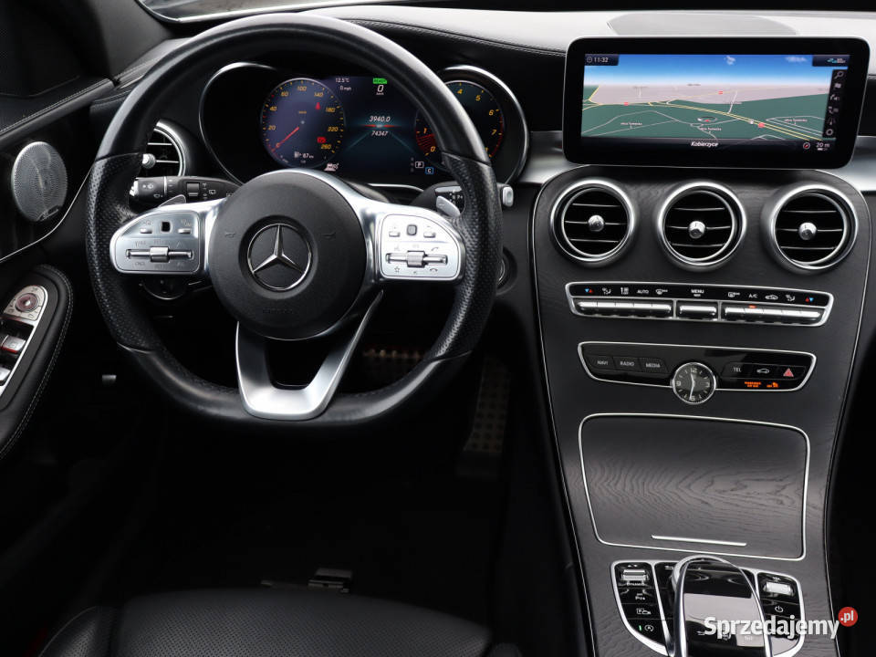 Mercedes C C 200 4MATIC 74342km Bielany Wrocławskie sprzedam