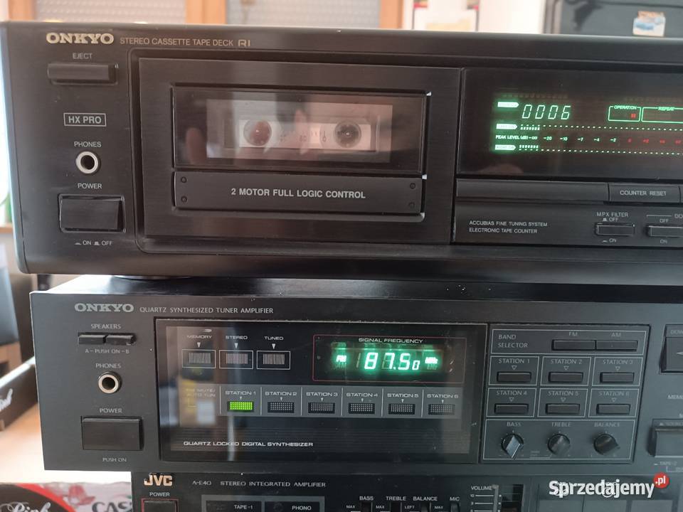 Zestaw Onkyo Deck TA 2820 Amplituner TX 7220 Kalisz