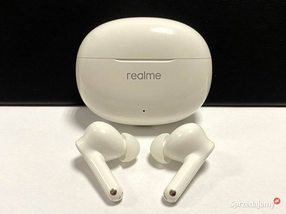 Słuchawki bezprzewodowe dokanałowe Realme Buds T100 Białe