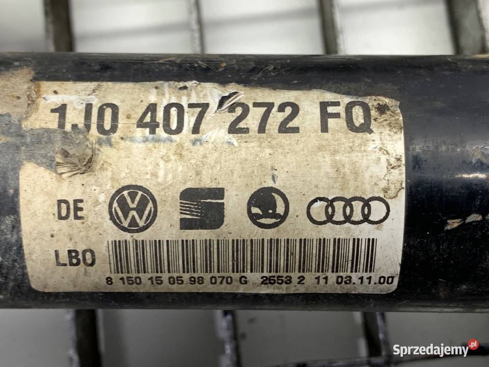 PÓŁOŚ PRAWY PRZÓD SEAT LEON I 1J0407272FQ 18 180