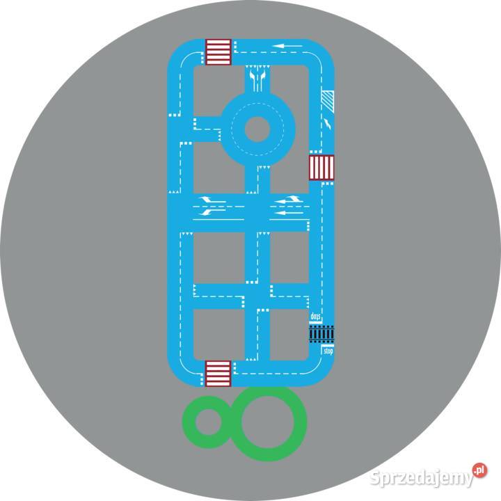 Miasteczko rowerowe BIG4 zielósemką 15x37 Strefy opolskie Opole
