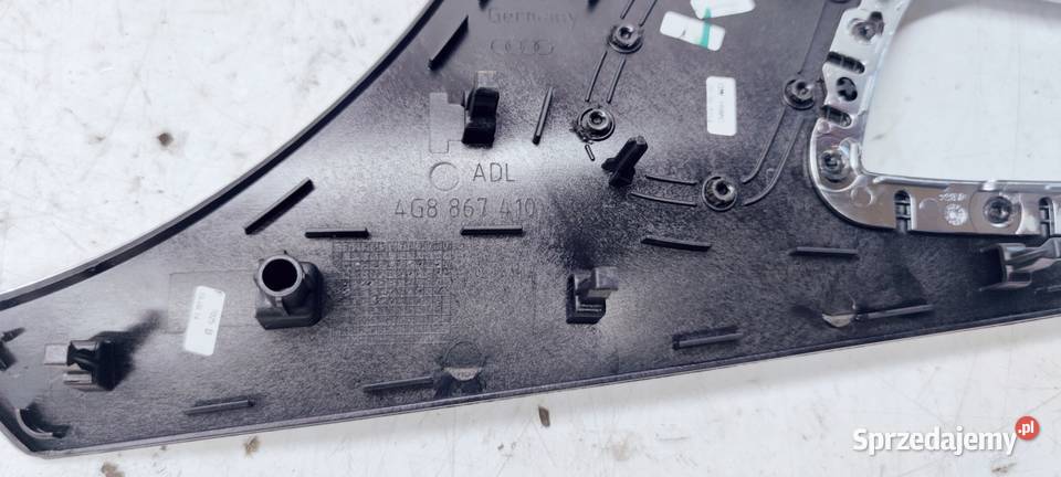 LISTWA DEKOR DRZWI AUDI A7 PRAWY PRZÓD 4G8867410 Pozostałe Przystajń