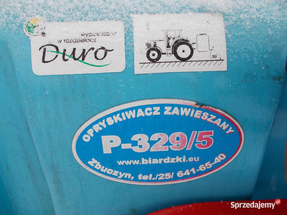 Opryskiwacz 600 l belka 15m Biardzki P3295 DURO Brzeg sprzedam