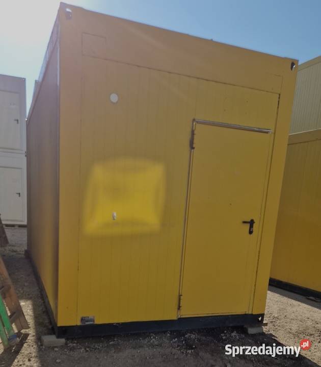Sprzedam Kontener Biurowo Socjalny o wym605x244 Somianka-Parcele sprzedam
