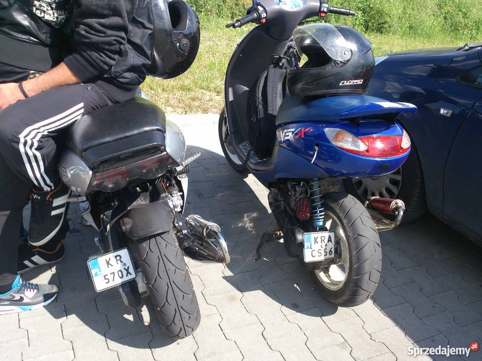 Peugeot Vivacity AIRSAL T6 Racing 70cc FILM spee bagażnik Liszki