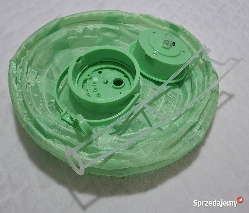 Lampa solarna lampion solarny zielony 23 Czeladź