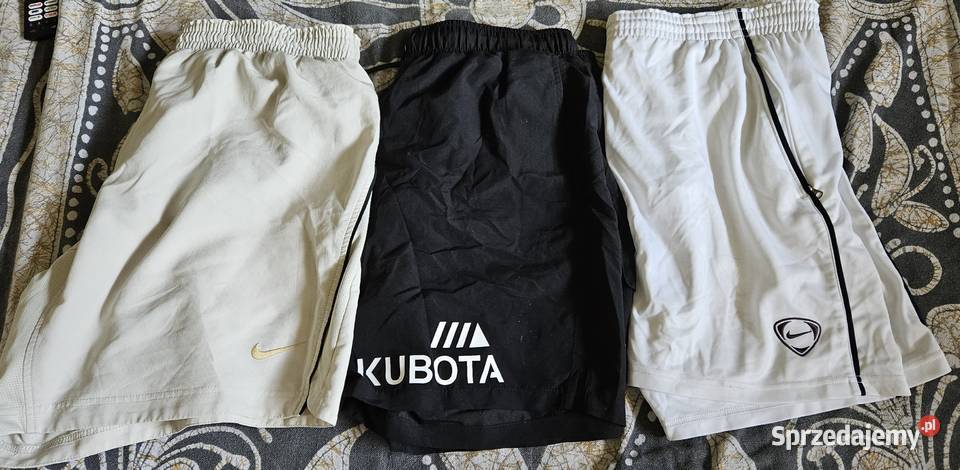 Spodenki Nike XL Kubota XL pakiet 3sztuki zestaw Odzież sportowa mazowieckie Konstancin-Jeziorna