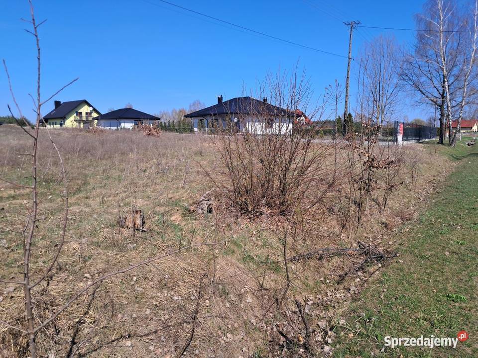 Działki budowlane Stużno Gmina Opoczno