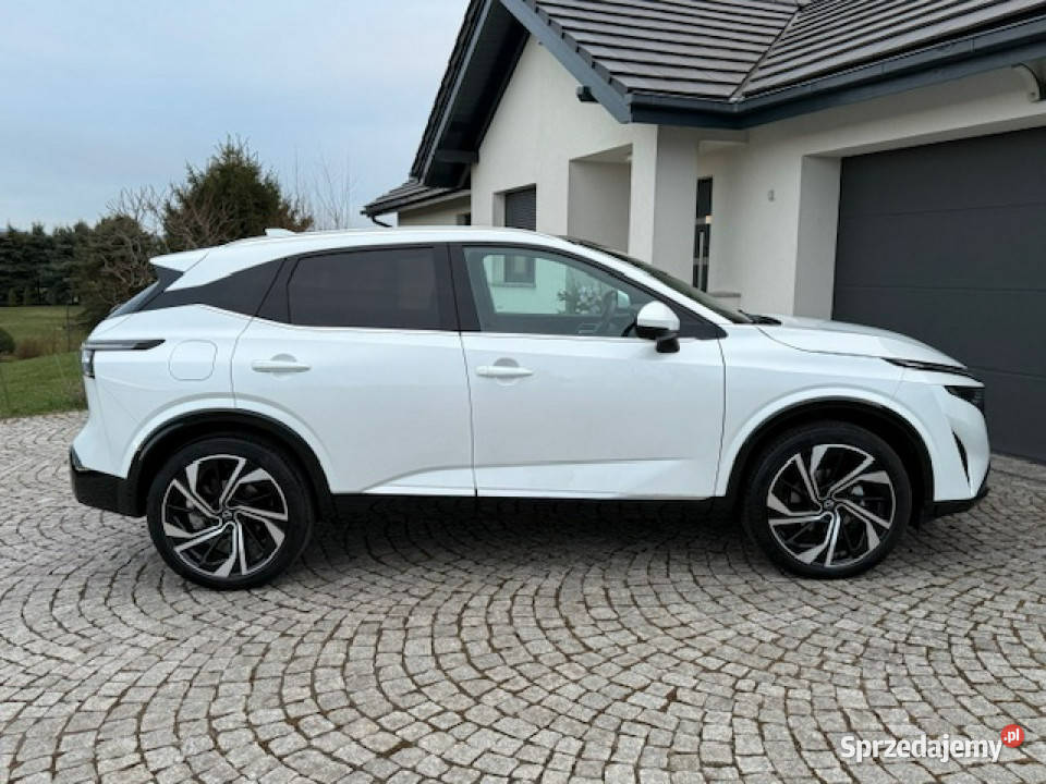 Nissan Qashqai TEKNA NAGŁOŚNIENIE PREMIUM BIAŁA nawigacja Kamienna Góra