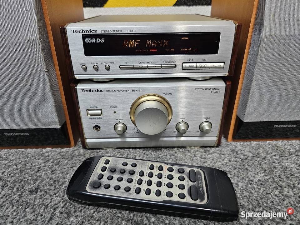 Wieża Technics HD51 kolumny pilot Kraków