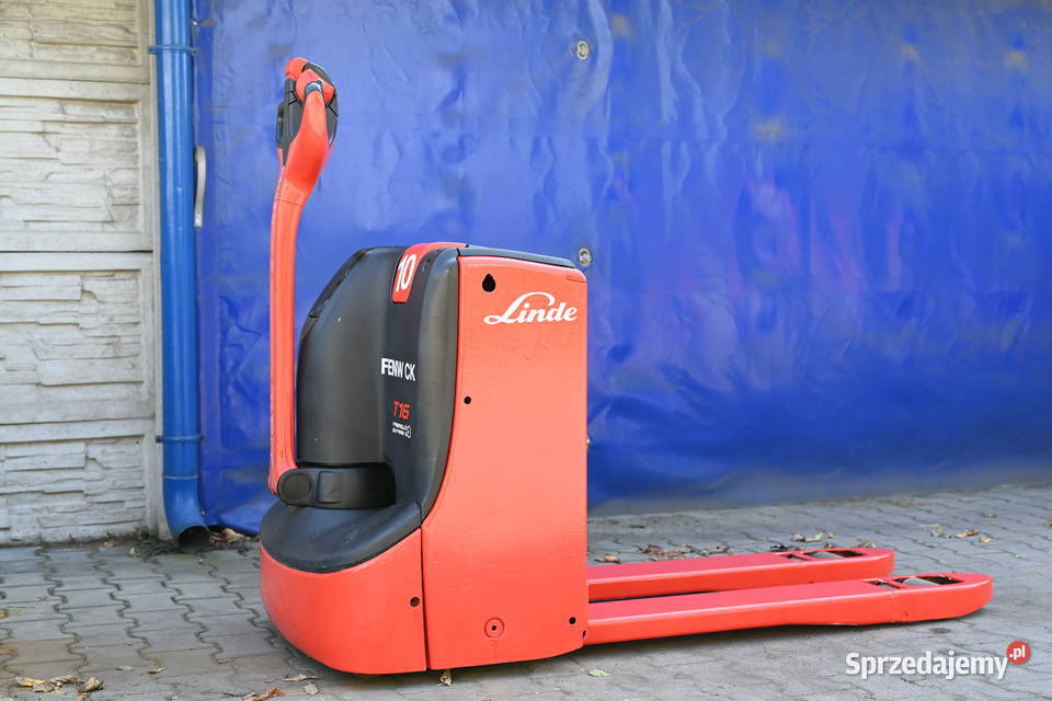 Paleciak elektryczny Linde T16 1600 2018 FHP 291 Wózki widłowe Częstochowa