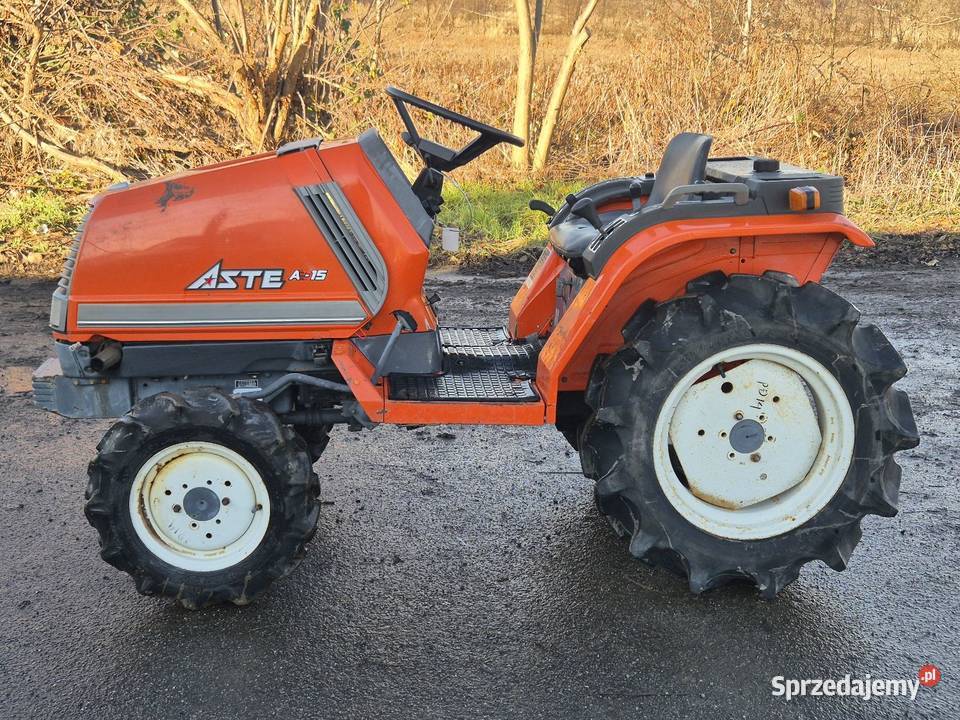 Traktorek traktor KUBOTA ASTE A15D 15 44 dolnośląskie Małuszyn