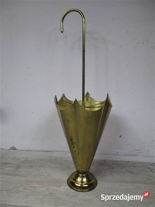 Mosiężny parasolnik lata 70 Lublin sprzedam